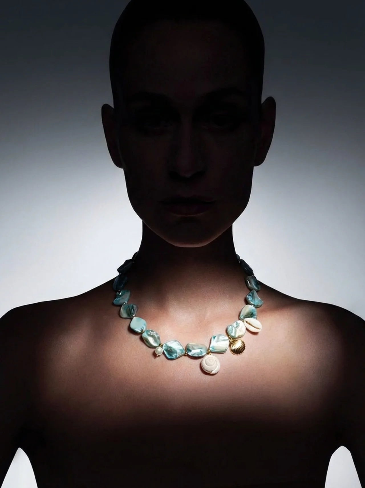 Navagio Beach Girl Necklace