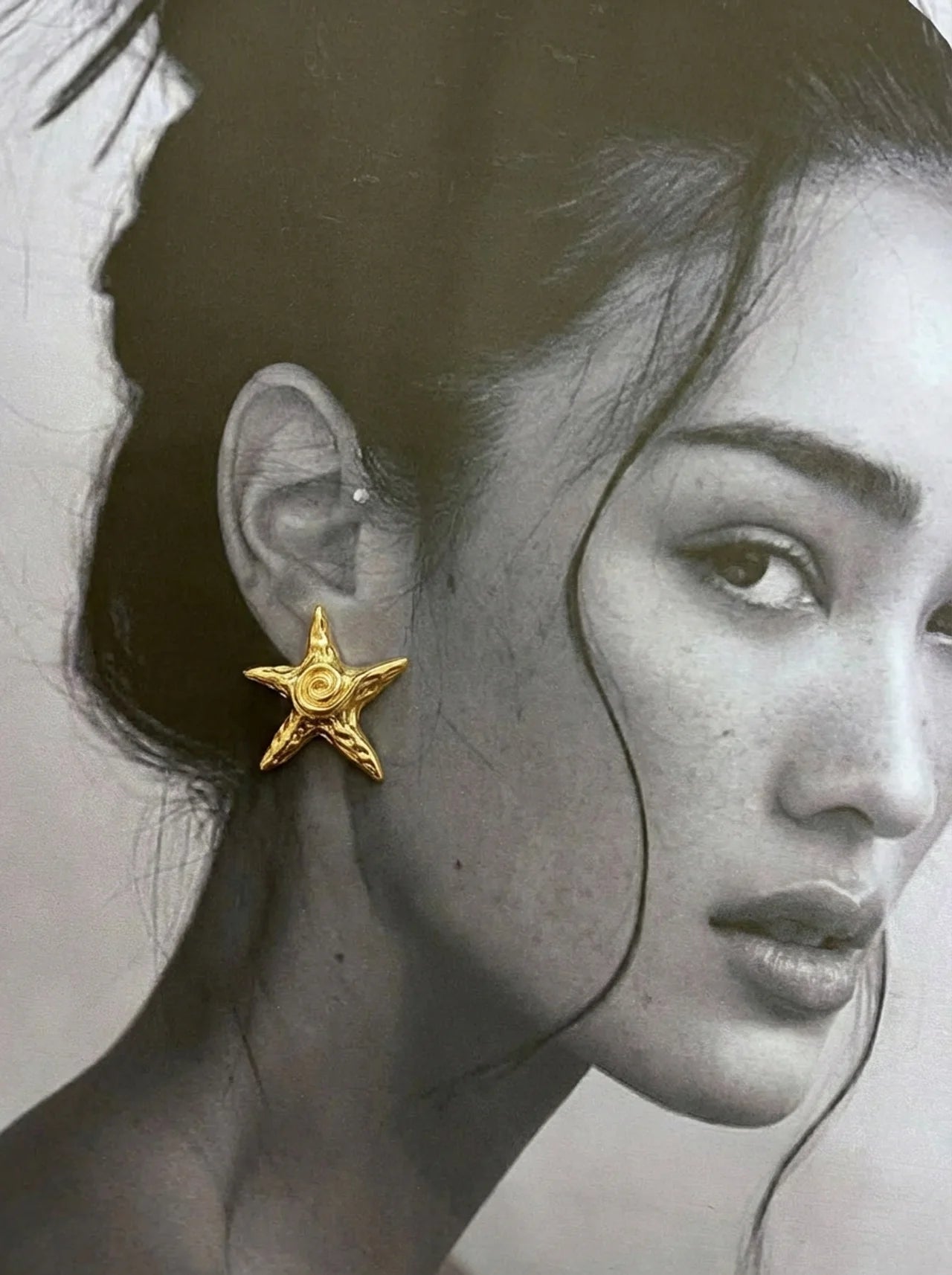 Cariana Starfish Earing : Pair