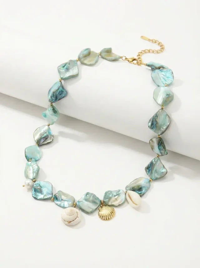 Navagio Beach Girl Necklace